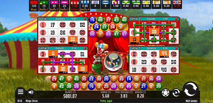 Video Bingo juegos de casino online