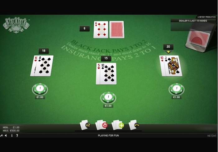 Blackjack juegos de casino Online