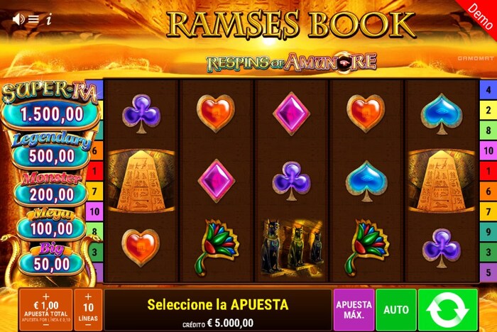 Ramses Book Slot Chile