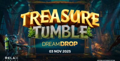 Treasure Tumble Dream Drop, lo nuevo de Relax Gaming.